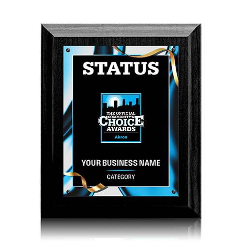 Winner or Finalist Plaque