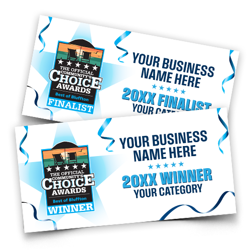 Winner or Finalist Banner