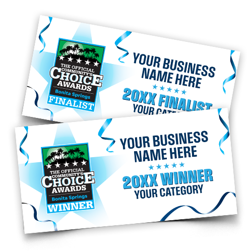 Winner or Finalist Banner