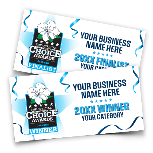 Winner or Finalist Banner