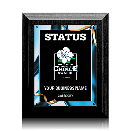 Winner or Finalist Plaque