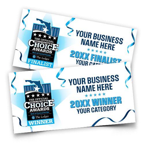 Winner or Finalist Banner