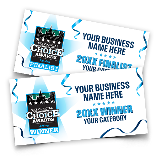 Winner or Finalist Banner