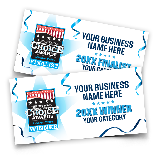 Winner or Finalist Banner