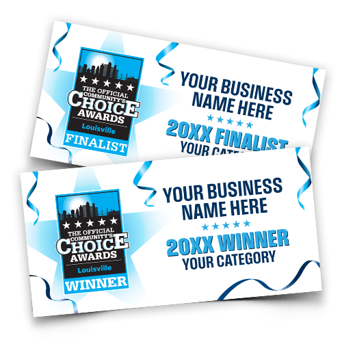 Winner or Finalist Banner