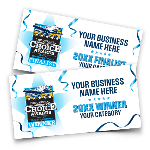 Winner or Finalist Banner