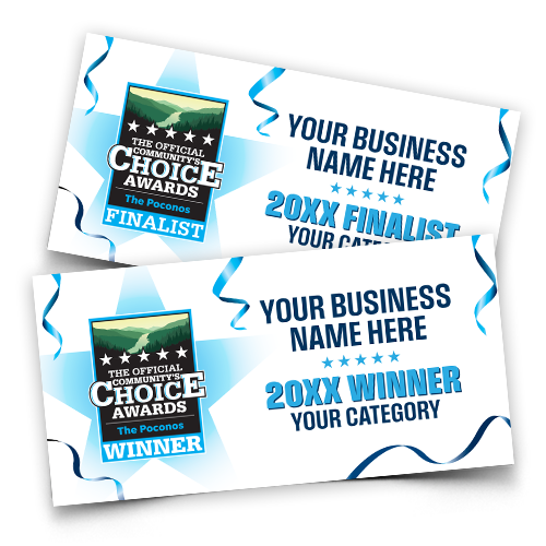 Winner or Finalist Banner