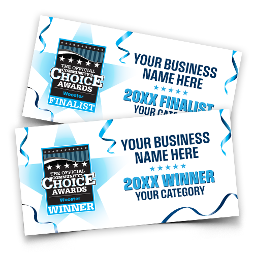 Winner or Finalist Banner