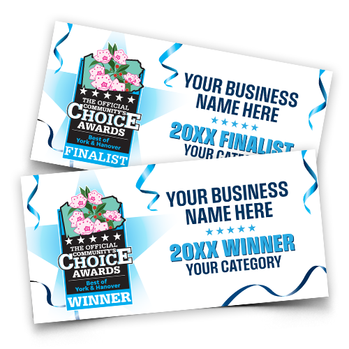 Winner or Finalist Banner