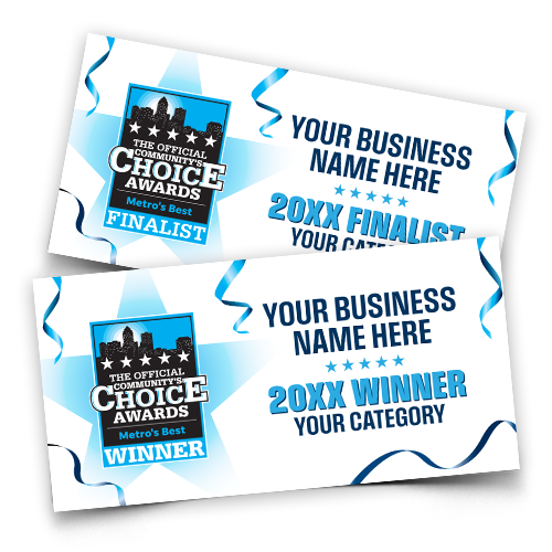 Winner or Finalist Banner