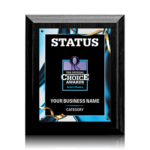 Winner or Finalist Plaque