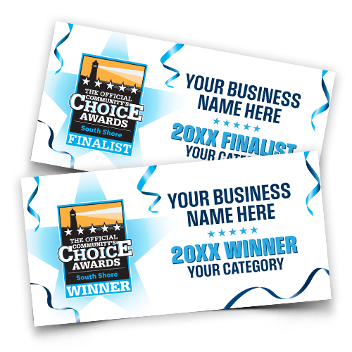 Winner or Finalist Banner