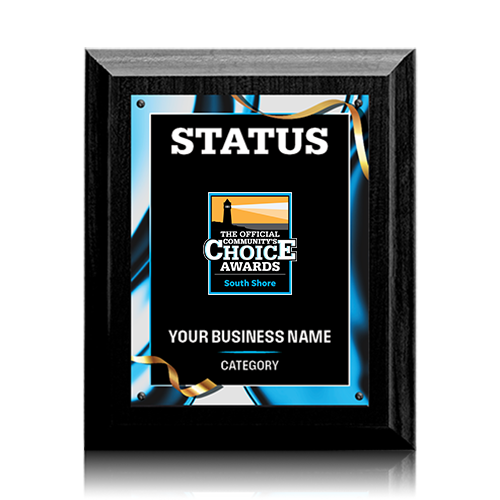 Winner or Finalist Plaque