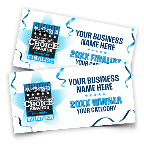 Winner or Finalist Banner