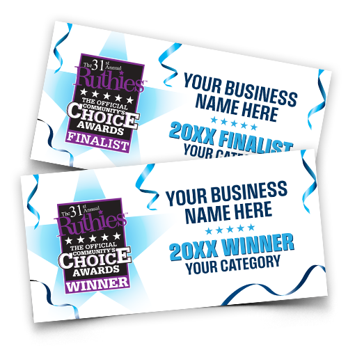 Winner or Finalist Banner