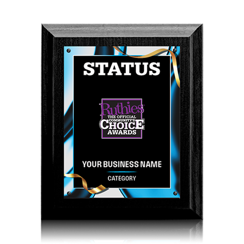 Winner or Finalist Plaque