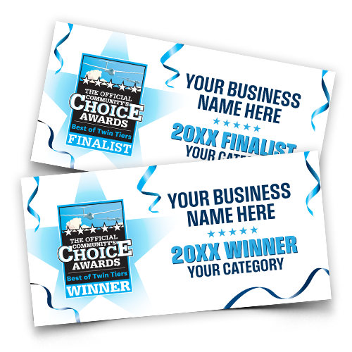 Winner or Finalist Banner