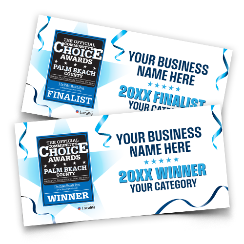Winner or Finalist Banner