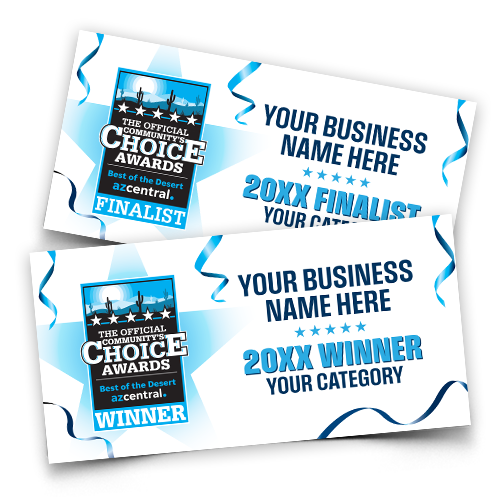 Winner or Finalist Banner