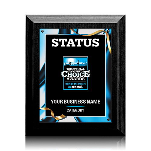 Winner or Finalist Plaque