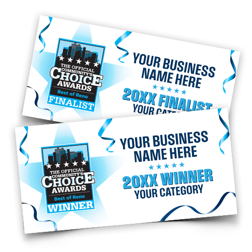 Winner or Finalist Banner